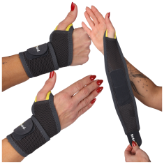 Mona Traka za zglob, steznik, stabilizator, elastična, s čvrstim čičak zatvaračem