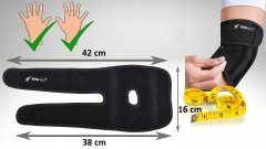 Mona Traka za lakat kod teniskog lakta, unisex, neoprenska