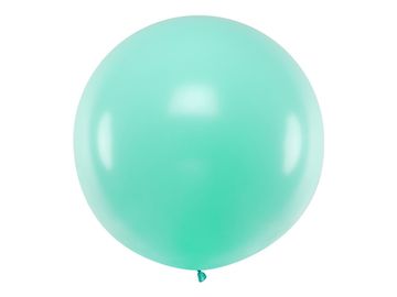 PartyDeco Okrugli balon 1m, pastelno svijetlo smeđa