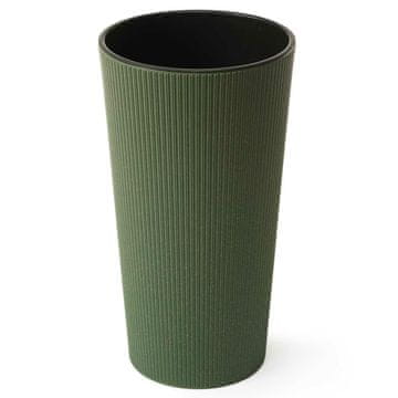 Urbanika ECO drvena tegla za cvijeće zelena v57 cm