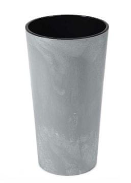 Donica Urbanika sivi beton h46x25 cm
