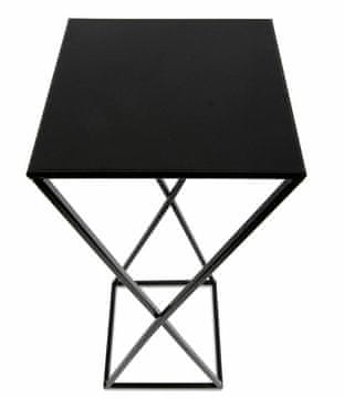 Moderni stojeći cvjetnjak 70 cm crni