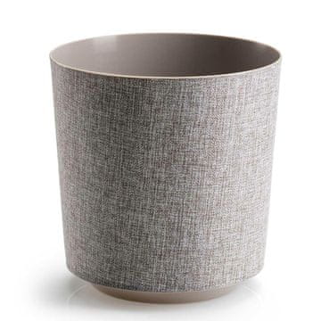 Doniczka aloe texelle taupe h20x19,5 cm