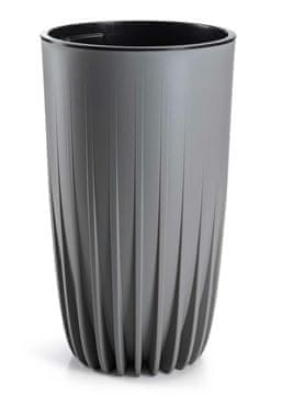 Donica stripped visoka siva 30xh51 cm