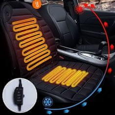 JOIRIDE® Električni grijač autosjedala, 12V, jastuk za grijanje sjedala, univerzalni, kompaktan i siguran | HOTSEAT