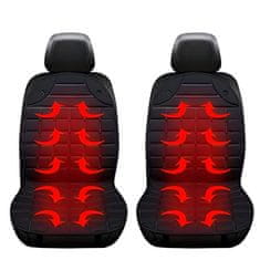 JOIRIDE® Električni grijač autosjedala, 12V, jastuk za grijanje sjedala, univerzalni, kompaktan i siguran | HOTSEAT