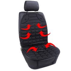 JOIRIDE® Električni grijač autosjedala, 12V, jastuk za grijanje sjedala, univerzalni, kompaktan i siguran | HOTSEAT