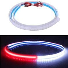 JOIRIDE® LED upozoravajuća svjetla za auto, 2+2 trake, trepćuća strobe signalna svjetla 12V, vodootporna | DYNAMICAR