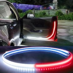 JOIRIDE® LED upozoravajuća svjetla za auto, 2+2 trake, trepćuća strobe signalna svjetla 12V, vodootporna | DYNAMICAR