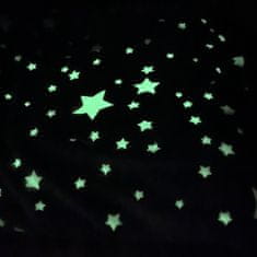 VIVVA® Čarobna, svjetleća, plišana deka, hipoalergena, 150x200 cm, mekana i topla, glow in the dark, za djecu | BLANKGLOW
