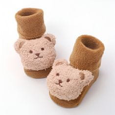 VIVVA® Dječje tople čarape, neklizajuće i plišane za prve korake i sigurnost | TEDDYFEET