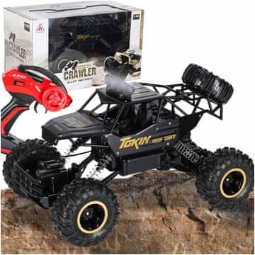 Ikonka Aga RC auto Rock Crawler 1:12 4WD METAL crno