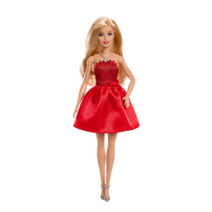 Mattel Mattel Barbie lutka za 80. obljetnicu, rubin crvena