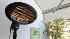 Teesa Infracrveni električni grijač za terasu od 2000 W s 3 postavke IPX4