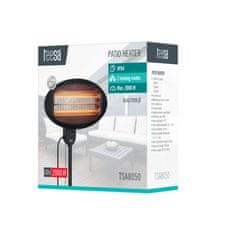 Teesa Infracrveni električni grijač za terasu od 2000 W s 3 postavke IPX4