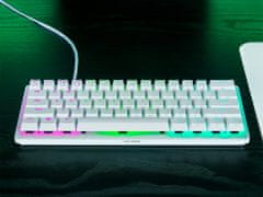 Razer Huntsman V3 Pro Mini tipkovnica, mehanička, gaming, bijela, RGB (RZ03-04991700-R3M1)