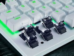 Razer Huntsman V3 Pro Mini tipkovnica, mehanička, gaming, bijela, RGB (RZ03-04991700-R3M1)