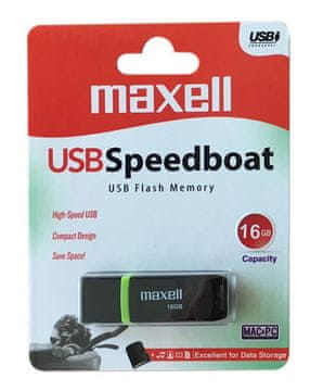 Maxell USB ključ 16GB Speedboat 2.0