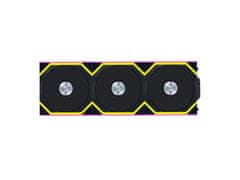 Lian Li UNI FAN SL bežični ventilator, 120 mm, PWM, ARGB, 3-dijelni, crni + kontroler (12SL1W1B)