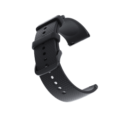 ZEPP Silikonski paščić Amazfit Strap Fluoroelastomer series 22mm Infinite Black