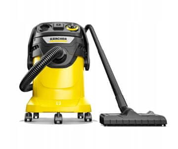 Kärcher KARCHER KWD 6 P V-25/6/22 univerzalni usisavač, 25 L, 1300 W, AC, žuta/crna