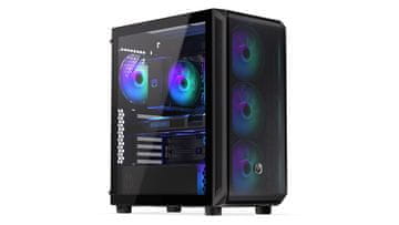 Endorfy ENDORFY Arx 500 ARGB kućište za PC, ATX, sa staklenom stranicom