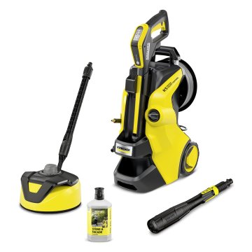 slomart Kärcher K 5 Premium Smart Control Flex Home perač pod pritiskom, 500 l/h, crna/žuta