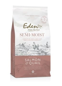 EDEN EDEN Semi-Moist Salmon & Quail polusuha hrana za pse - 10kg