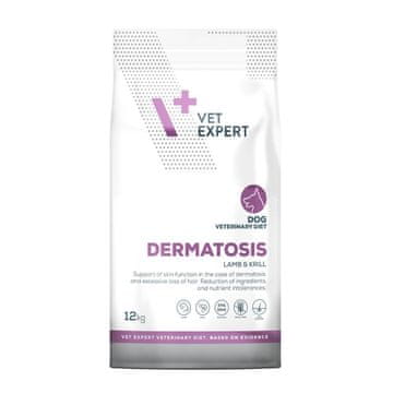 VetExpert VETEXPERT Veterinary Diet Dermatosis Dog Lamb & Krill hrana za pse, 12 kg