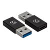Strikeline USB-A na USB-C adapter (2 komada)