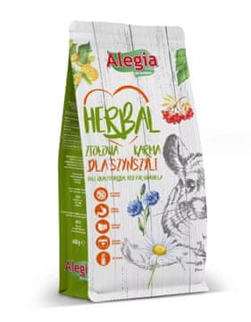 slomart Alegia Herbal hrana za činčile 600g