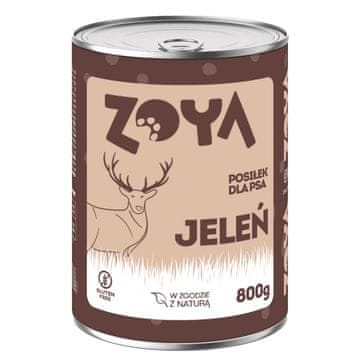 Zoy ZOYA Jelenska hrana za pse, mokra hrana, 800g