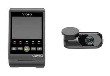 VIF VIOFO A229 Plus 2CH-G GPS video snimač, crna