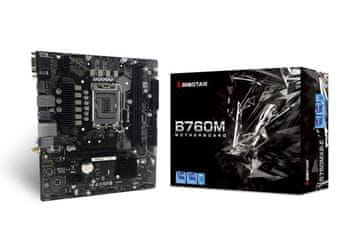 slomart Biostar B760MX2-E D4 matična ploča, Intel B760, LGA 1700, micro ATX