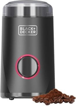 slomart Mlinac za kavu Black+Decker BXCG152E, crni, 150W