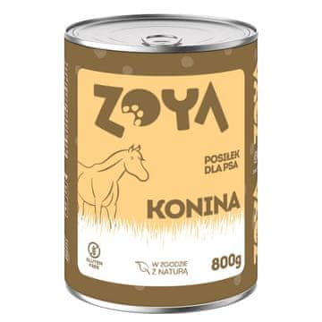 Zoy ZOYA Mokra Hrana za Pse - Konj - 800g