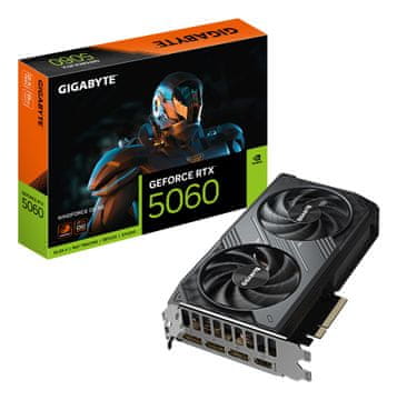 Gigabyte GIGABYTE GeForce RTX 5060 WINDFORCE OC 8GB GDDR7 grafička kartica