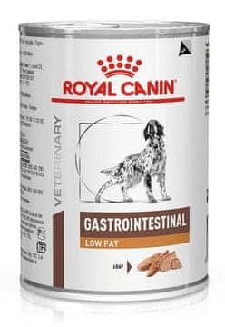 ROY ROYAL CANIN Veterinary Diet Canine Gastrointestinal Low Fat - mokra hrana - 420g