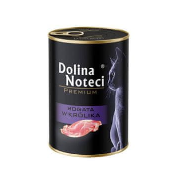 DOLINA NOTECI Dnp za mačke bogata ze zecem 400g