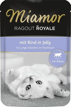 Miamor Miamor ragout royale kitten okus: govedina - vrećica 100g