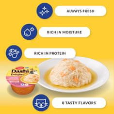 Inaba Inaba dashi delights kurczak tuńczyk 70g bulion za mačke