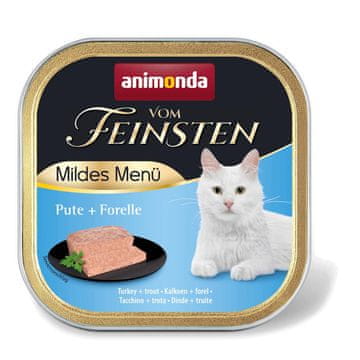 Animonda Animonda vom feinsten mild menue puretina, pastrva 100g