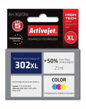 ActiveJet tinta za HP 302XL F6U67AE reg AH-302CRX