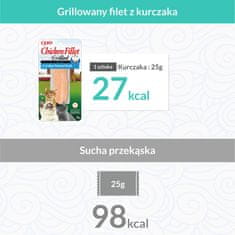 Inaba Inaba fileti piletine na žaru s piletinom u juhi s okusom kapice - poslastica za mačke - 25 g