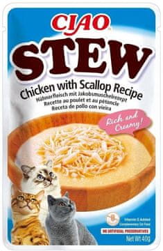 Inaba Inaba ciao potrawka od piletine s kapicama 40g