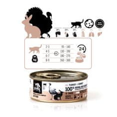 slomart 3coty puretina + zec za odrasle mačke 80g