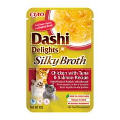 Inaba Inaba mačji dashi oduševljava svilenkasta piletina tun&sal 40g