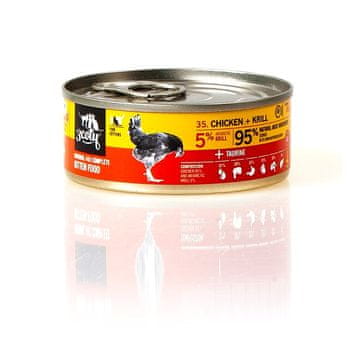 slomart 3COTY Mokra hrana za mačiće s dodatkom krila - Piletina, 80g
