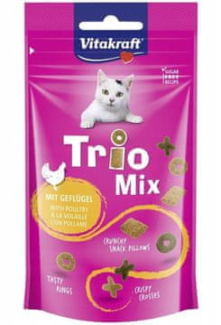 Vitakraft Vitakraft trio mix peradi poslastica za mačke 60g
