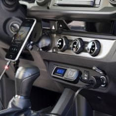 Scosche univerzalni BT hands-free auto komplet s digitalnim FM, 2.1A USB